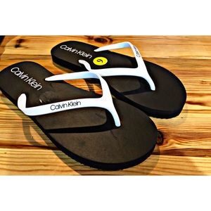 Calvin Klein flip-flops